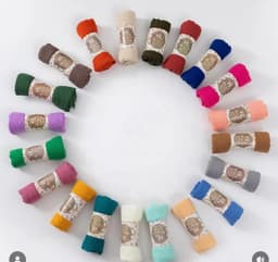 Crinkle cotton scarf