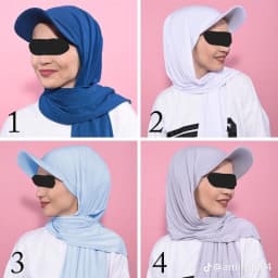 Face cap scarf
