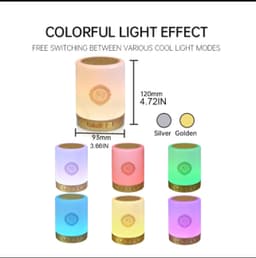 Illuminating Quran speaker/bedside lamp