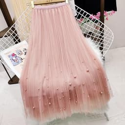 Quality Reversible pleated skirt (3/4 skirt for classy ladies)