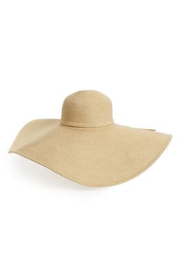 Wide beach hat, picnic and outing hat, summer, vacation
